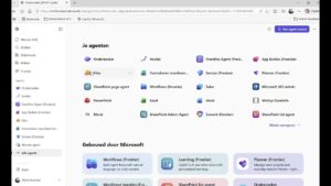 Nieuwe agents in Copilot365